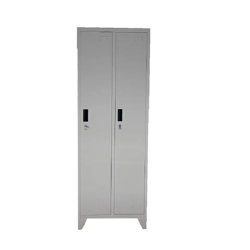Locker Metálico 2 cuerpos 2 puertas 2