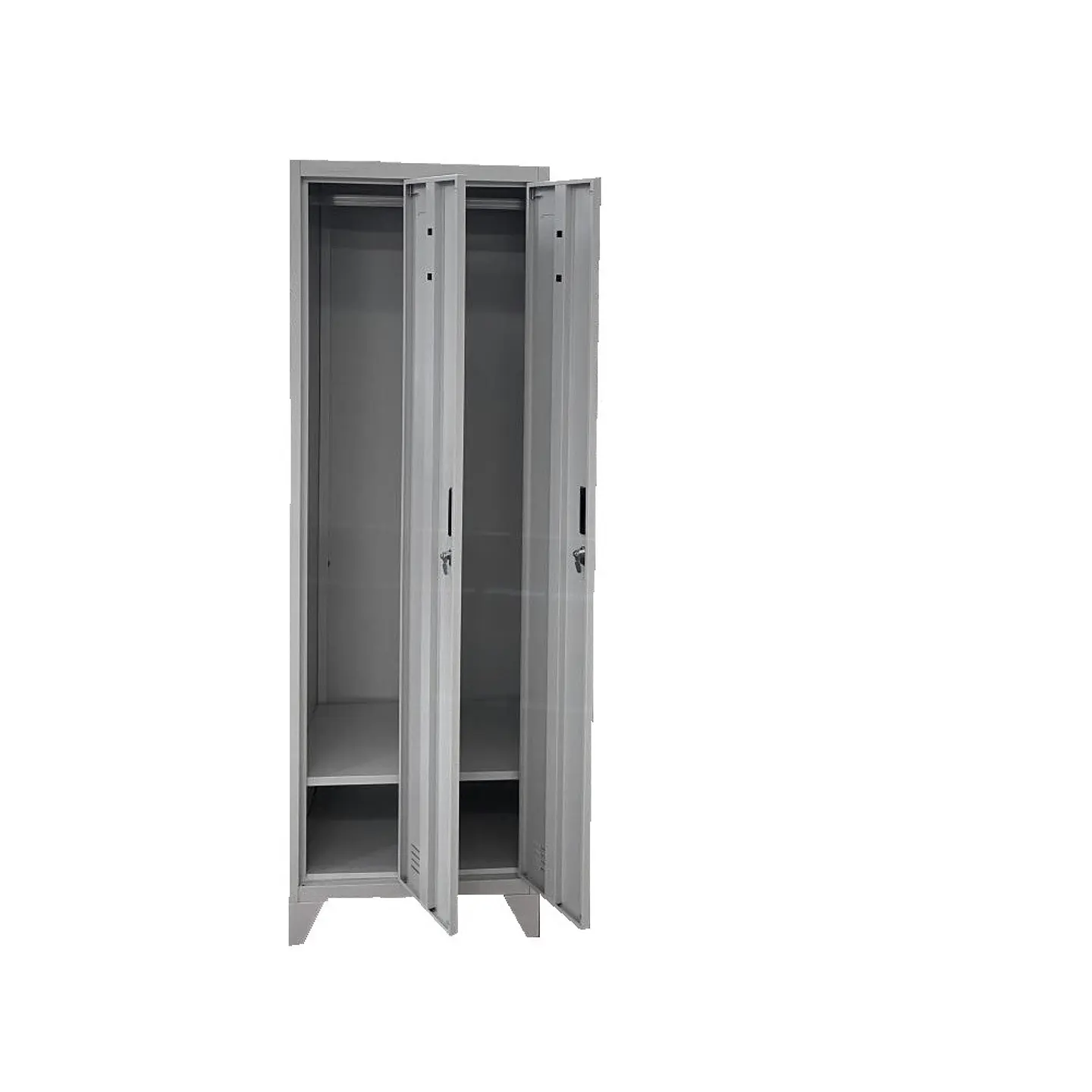 Locker Metálico 2 cuerpos 2 puertas 4