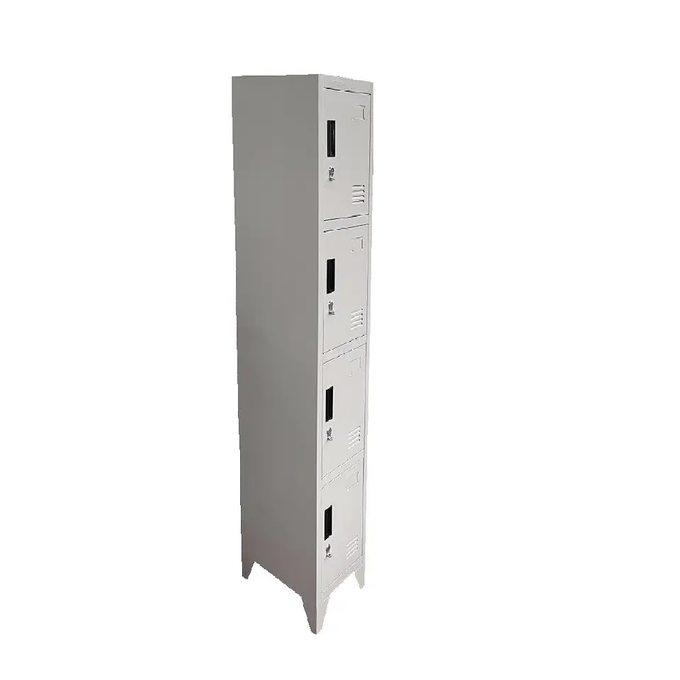 Locker Metálico 1 cuerpo 4 puertas 4