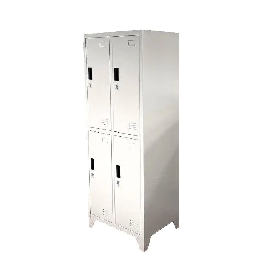 Locker Metálico 2 cuerpos 4 puertas 1