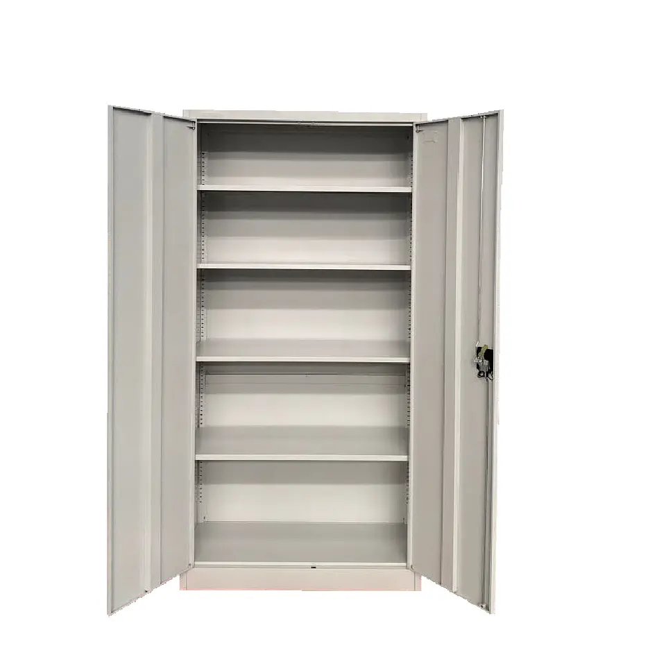 Estante Armario Metálico Cerrado 185x87x40 cm - 2 Puertas 4
