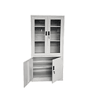 Estante Metálico Vitrina 185x87x40 cm - 4 Puertas 3