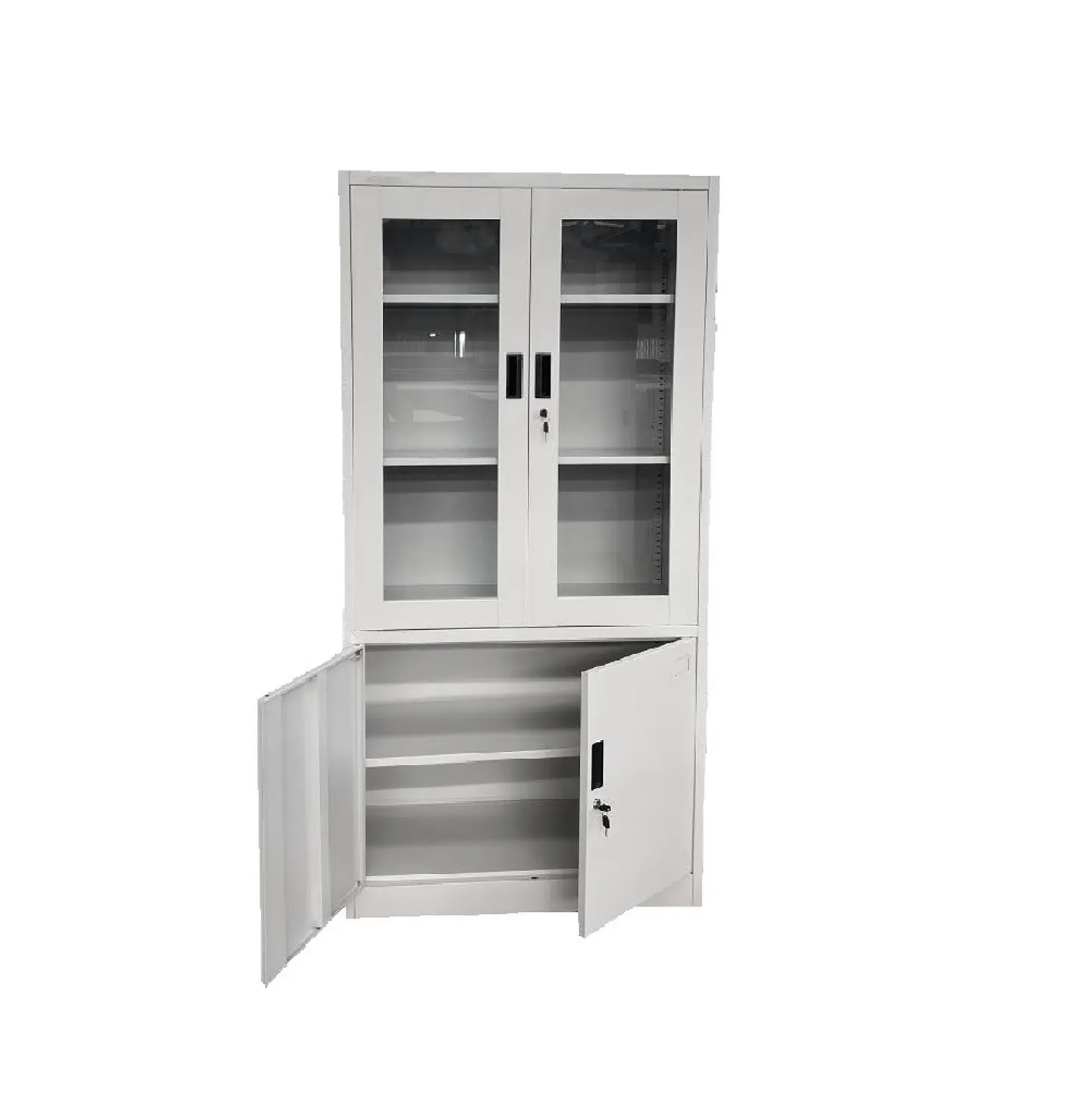Estante Metálico Vitrina 185x87x40 cm - 4 Puertas 6