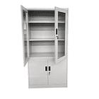 Estante Metálico Vitrina 185x87x40 cm - 4 Puertas 4