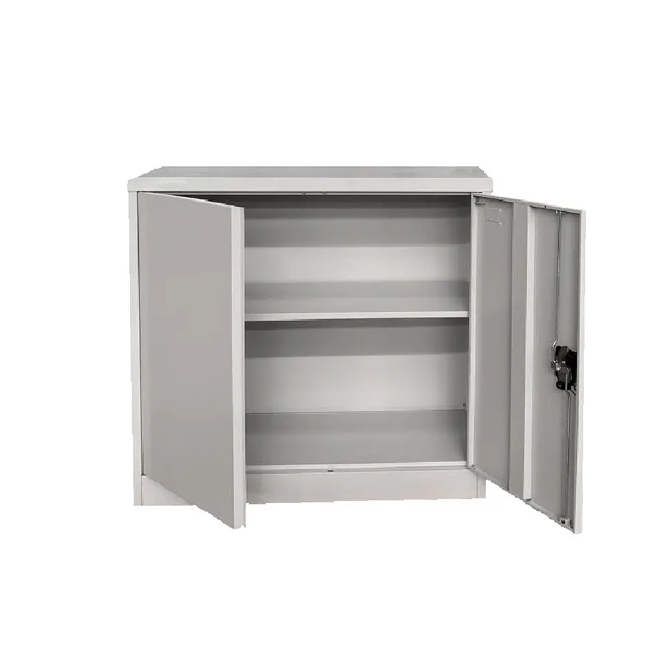 Estante Metálico Cerrado 90x87x40 cm - 3 niveles - 2 Puertas 1