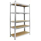 Estante Metálico 186x90x60 - 5 niveles - 375kg - Miniatura 3