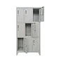 Locker Metálico 3 cuerpos 9 puertas - Miniatura 3