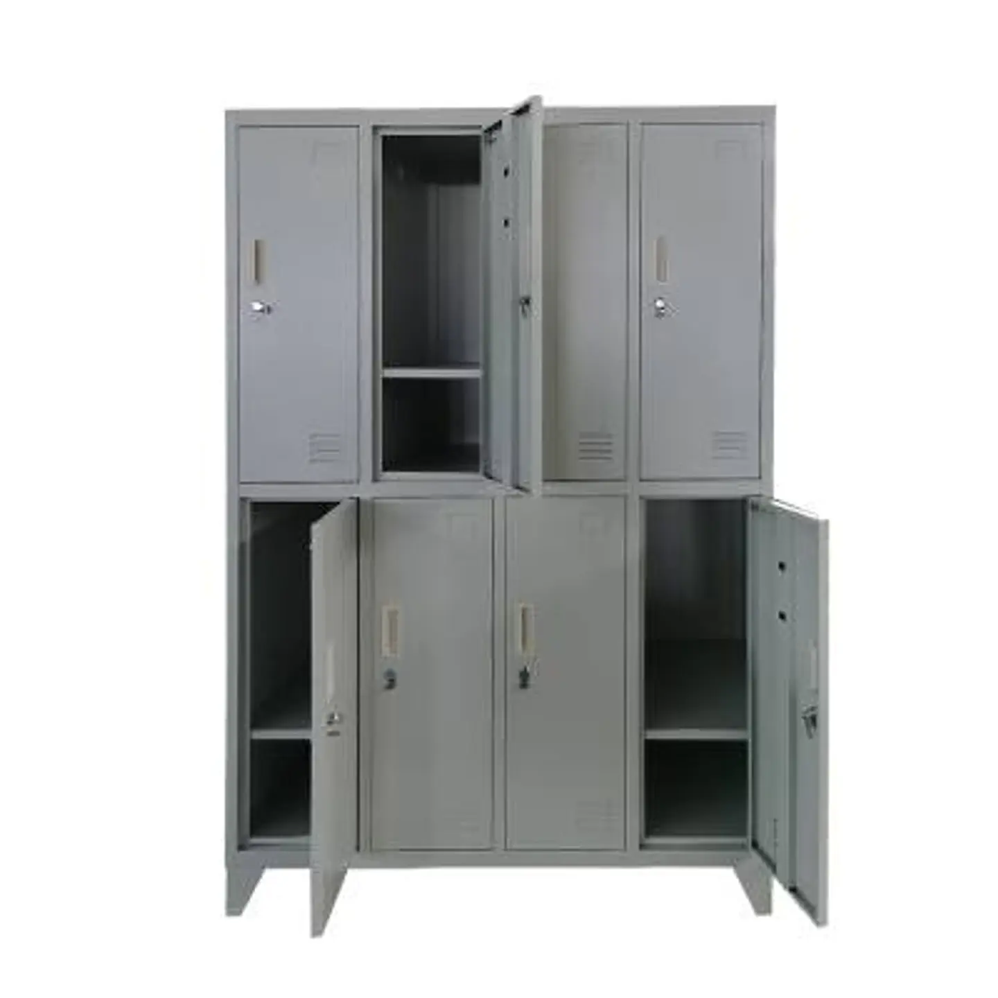 Locker Metálico 4 cuerpos 8 puertas 1