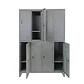Locker Metálico 4 cuerpos 8 puertas - Miniatura 3