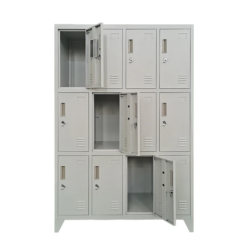 Locker Metálico 4 cuerpos 12 puertas