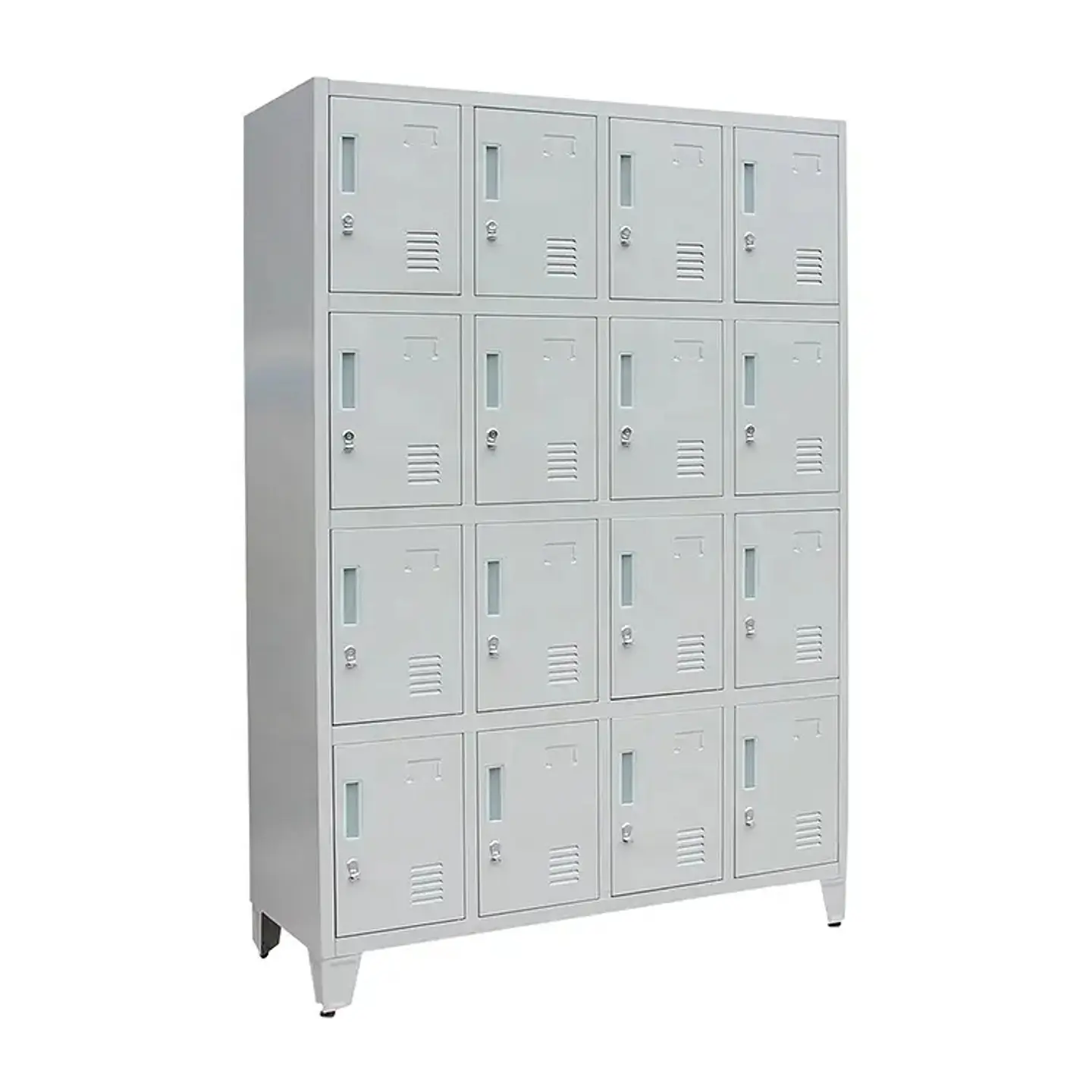 Locker Metálico 4 cuerpos 16 puertas 1