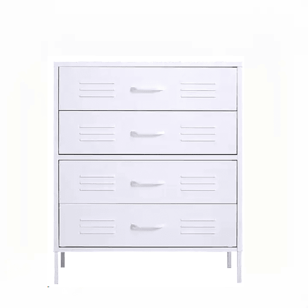 Arrimo Cómoda Cajonera - 4 cajones - color blanco 