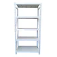 Rack Estante Metálico 200x50x100 Blanco - 600kg  - Miniatura 2