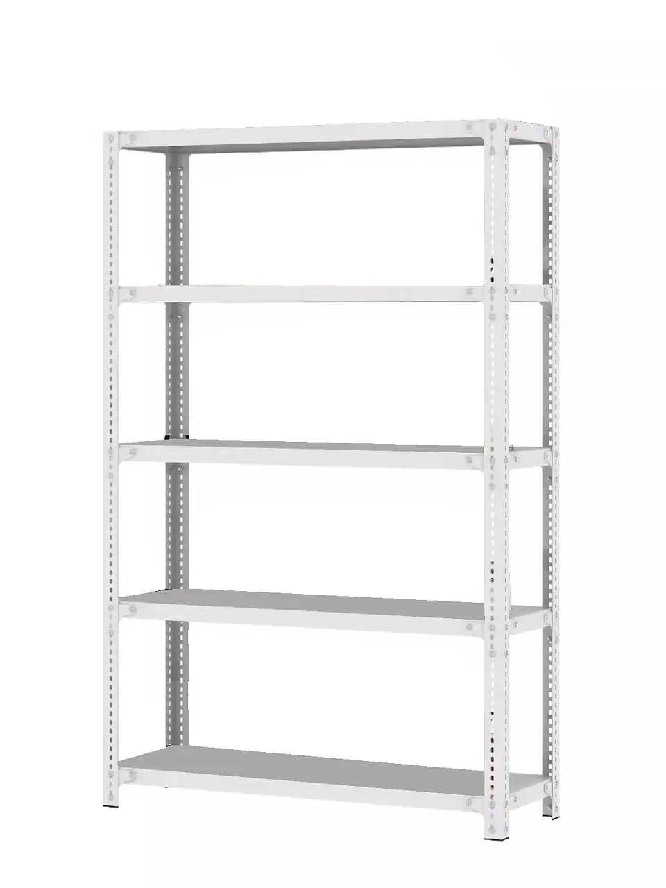 Estante Mecano - ángulo ranurado 200x90x60cm 5