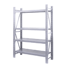 Rack Estante Metálico 200x60x200 - 800kg- Blanco 1