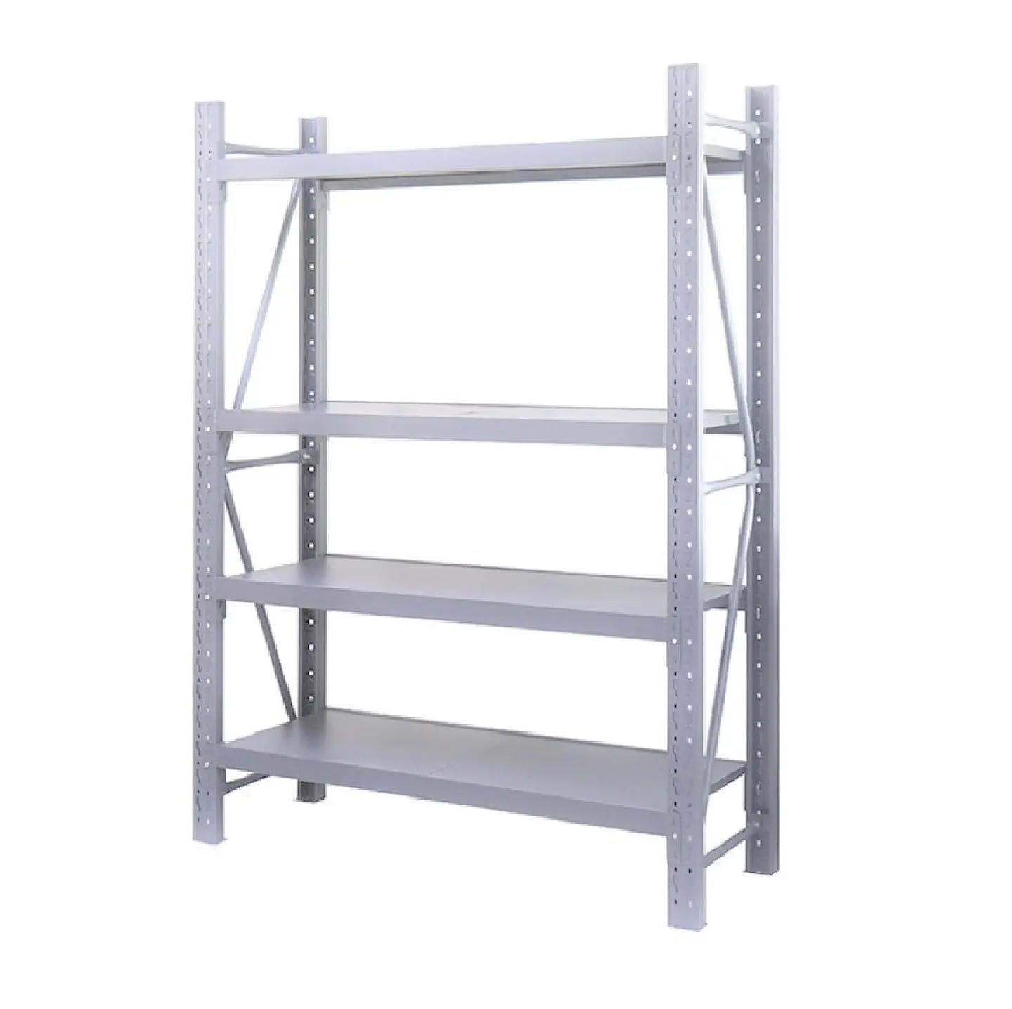 Rack Estante Metálico 200x60x200 - 800kg- Blanco 1