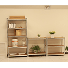 Estante Metálico 186x90x30 - 5 niveles - 375kg 3