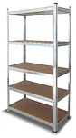 Estante Metálico 186x90x30 - 5 niveles - 375kg - Miniatura 3