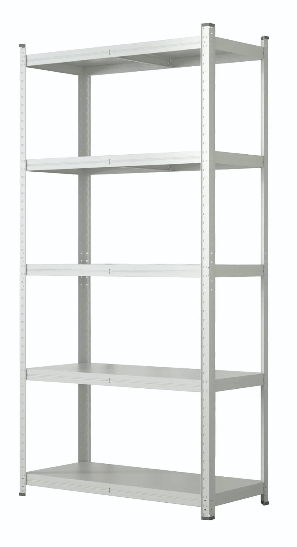 Estante Metálico 186x90x40 Blanco - Bandeja melamina - 5 niveles 3