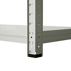 Estante Metálico 186x90x40 Blanco - Bandeja melamina - 5 niveles 3
