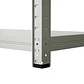 Estante Metálico 186x90x40 Blanco - Bandeja melamina - 5 niveles - Miniatura 6