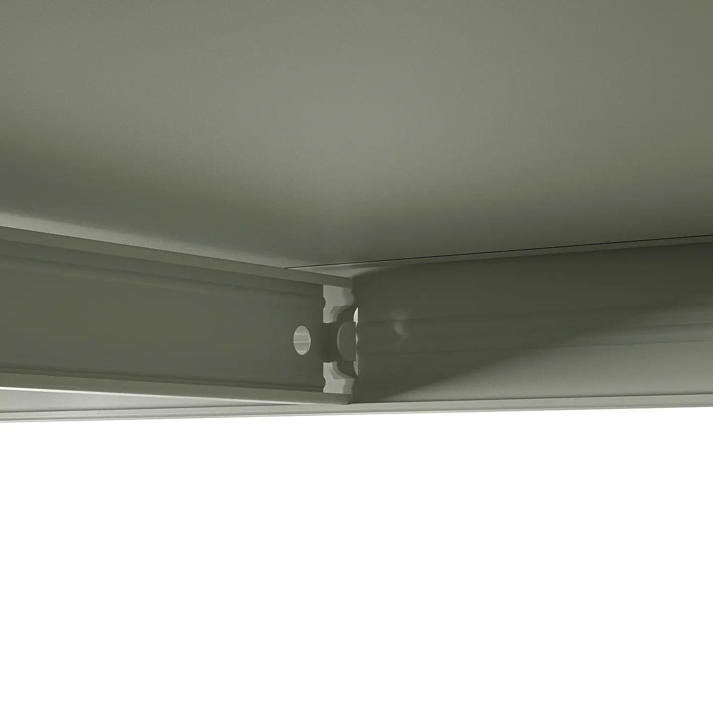 Estante Metálico 186x90x40 Blanco - Bandeja melamina - 5 niveles 7