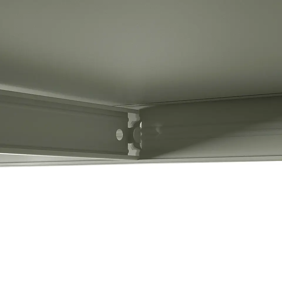 Estante Metálico 186x90x40 Blanco - Bandeja melamina - 5 niveles 7
