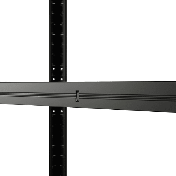 Estante Metálico 186x90x40 Negro - Bandeja melamina - 5 niveles  3