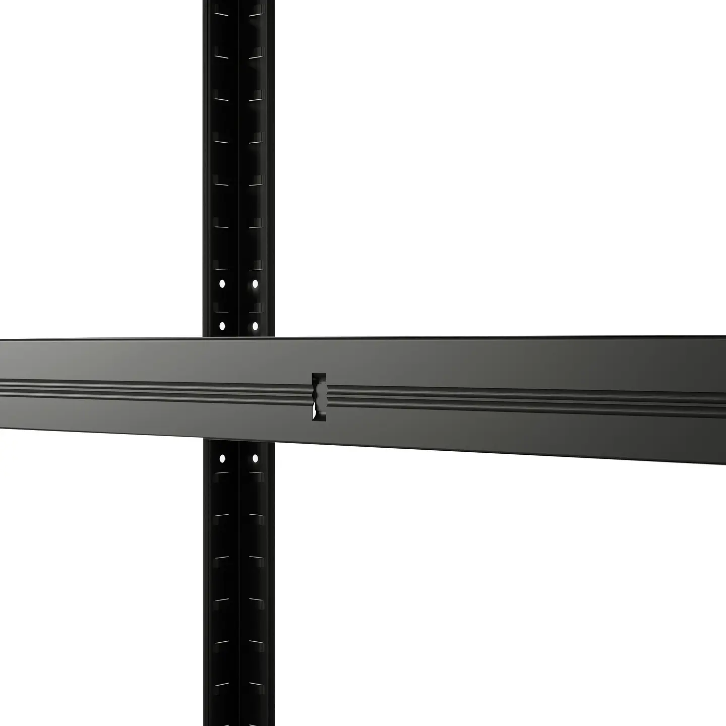Estante Metálico 186x90x40 Negro - Bandeja melamina - 5 niveles  5