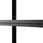 Estante Metálico 186x90x40 Negro - Bandeja melamina - 5 niveles  - Miniatura 5