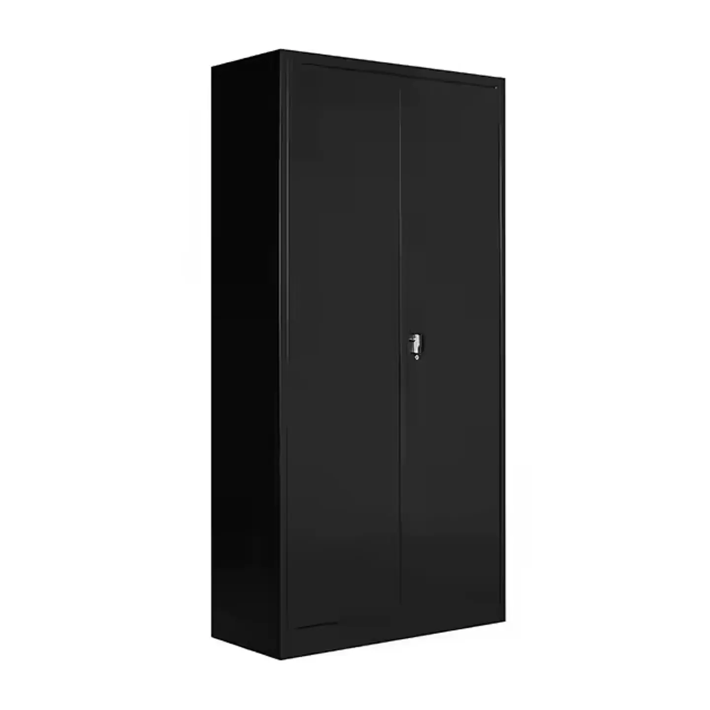Estante Armario Metálico Negro 185x87x40 cm - 2 Puertas 3
