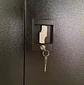 Estante Armario Metálico Negro 185x87x40 cm - 2 Puertas - Miniatura 5