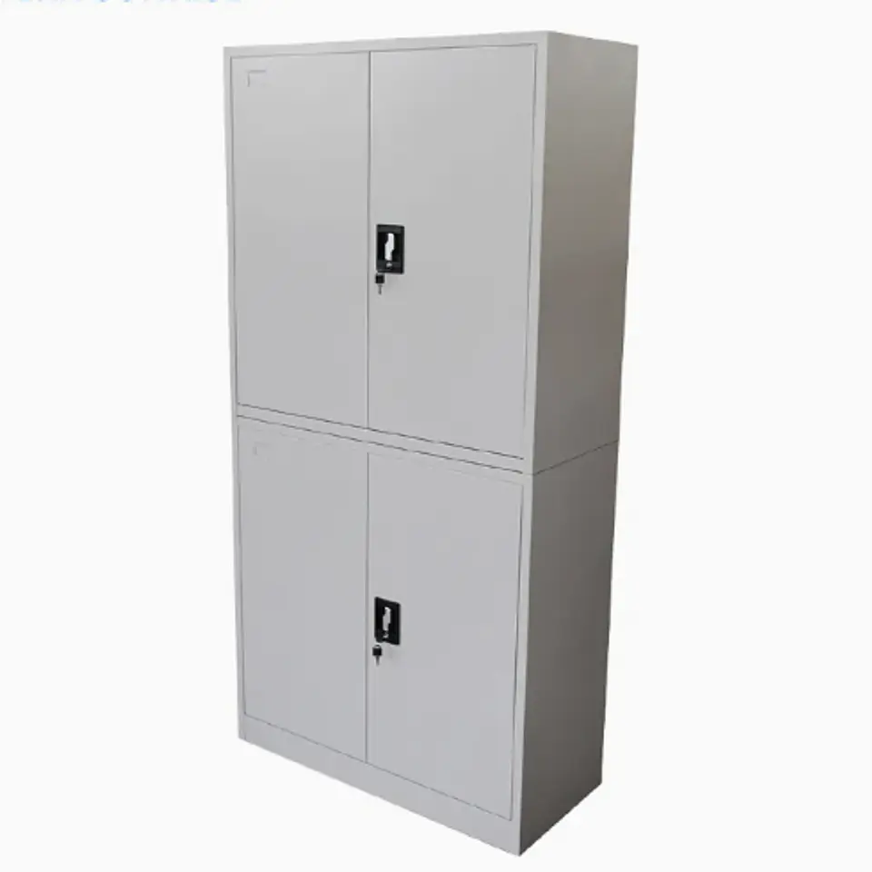 Estante Armario Metálico Cerrado 185x87x40 cm - 4 Puertas 5