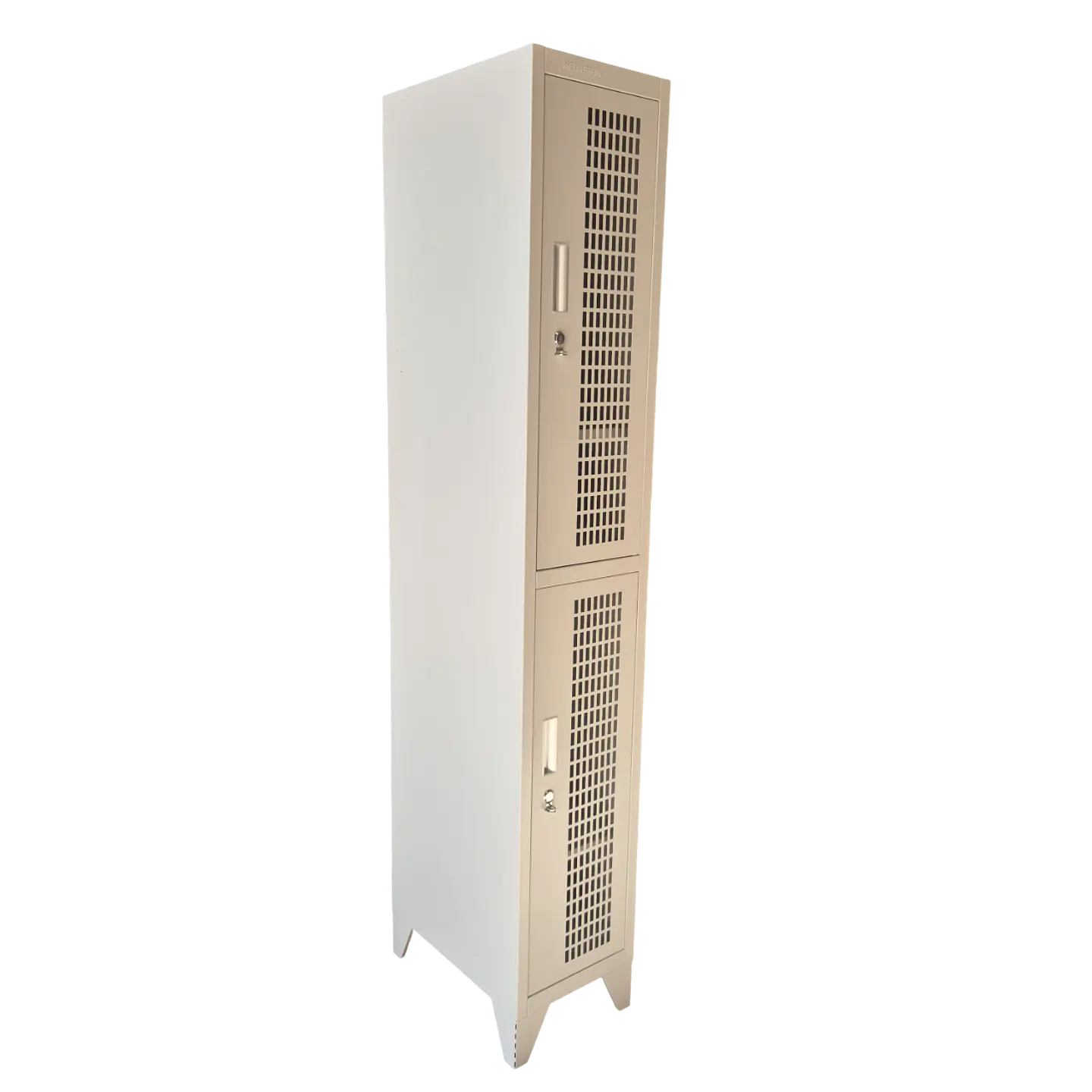 Locker Metálico puerta malla 1 cuerpo 2 puertas 1