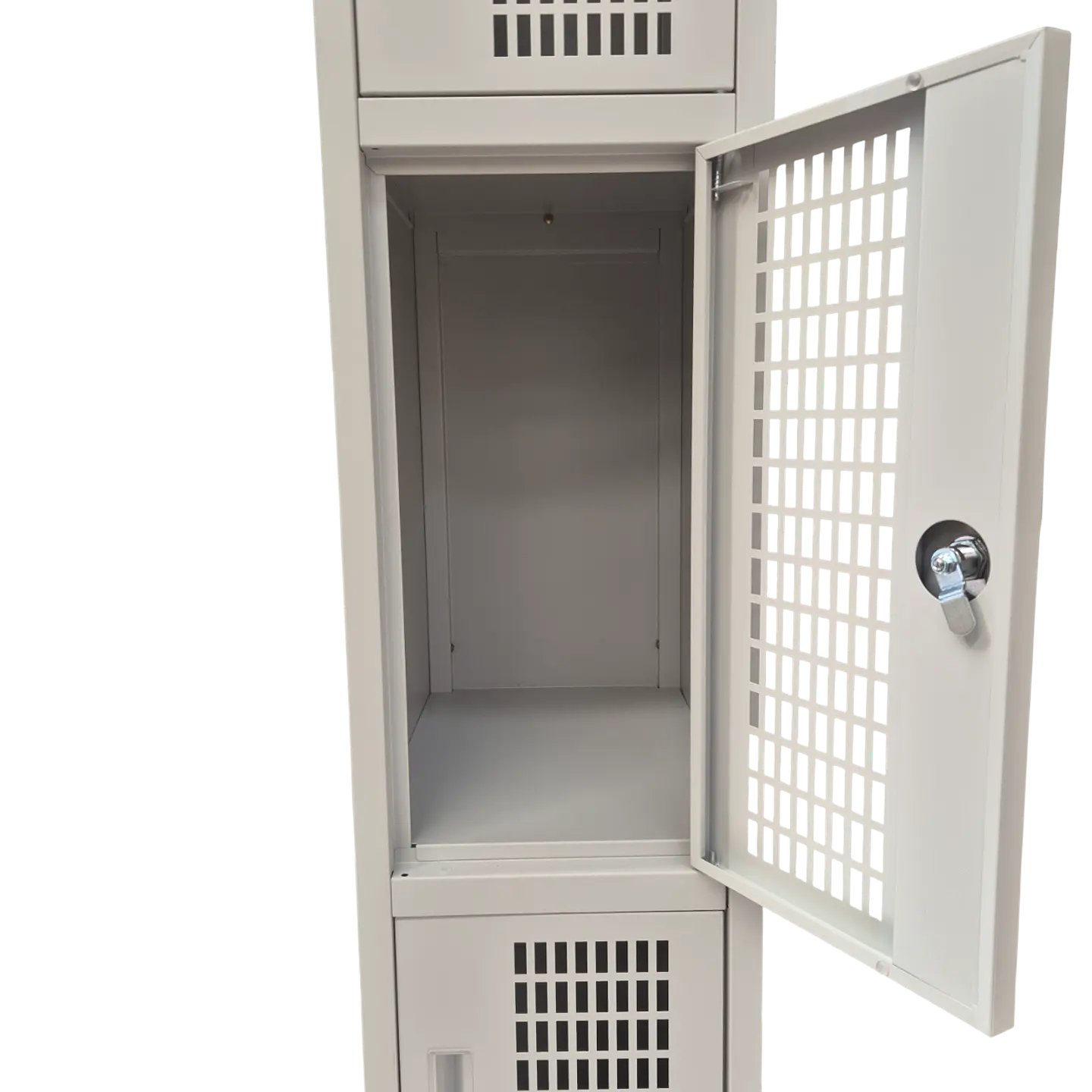 Locker Metálico puerta malla 1 cuerpo 3 puertas 3
