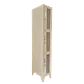 Locker Metálico puerta malla 1 cuerpo 3 puertas - Miniatura 4