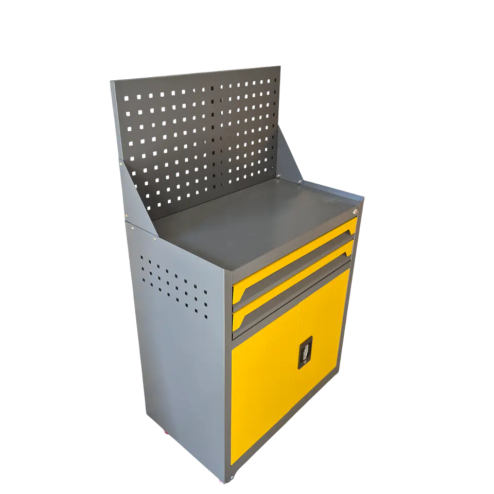 Gabinete Metálico Herramientas - 2 cajón - 2 Puertas 5