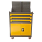 Gabinete Metálico Herramientas - 3 cajón - 2 Puertas - Miniatura 3