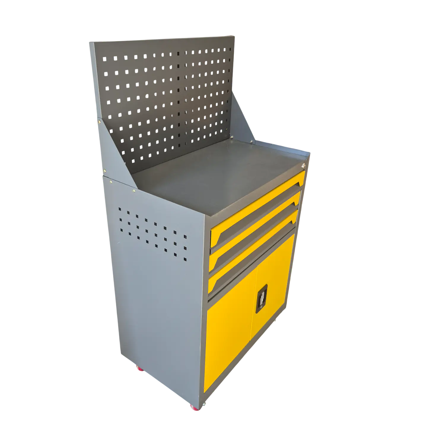 Gabinete Metálico Herramientas - 3 cajón - 2 Puertas 4