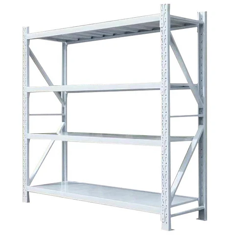 Rack Estante Metálico 200x50x150 - 600kg- Blanco