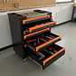 Gabinete Metálico Organizador de Herramientas - 7 cajones - Miniatura 2