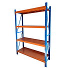 Rack Estante Metálico 200x50x80 - 400kg 1