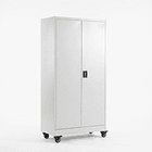 Estante Armario Metálico Cerrado 185x87x40 cm - 2 Puertas 5
