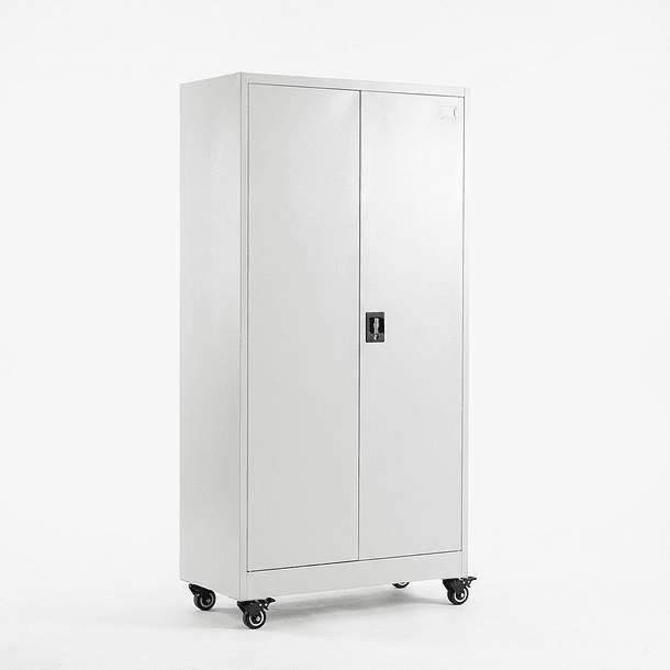 Estante Armario Metálico Cerrado 185x87x40 cm - 2 Puertas 5