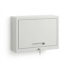 Gabinete Metálico Colgante Gris Cerrado 60x42x30 cm 1