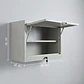 Gabinete Metálico Colgante Gris Cerrado 60x42x30 cm - Miniatura 5