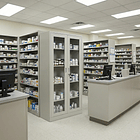 Estante Metálico Vitrina Gris 185x87x40 cm - 2 Puertas 6