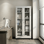 Estante Metálico Vitrina Gris 185x87x40 cm - 2 Puertas 7