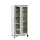 Estante Metálico Vitrina Gris 185x87x40 cm - 2 Puertas 8