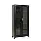 Estante Metálico Vitrina Negro 185x87x40 cm - 2 Puertas - Miniatura 11